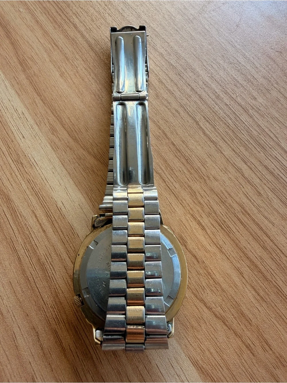 Vintage 1980’s Seiko Two-Tone Gold and Silver Stainless Steel Automatic Watch